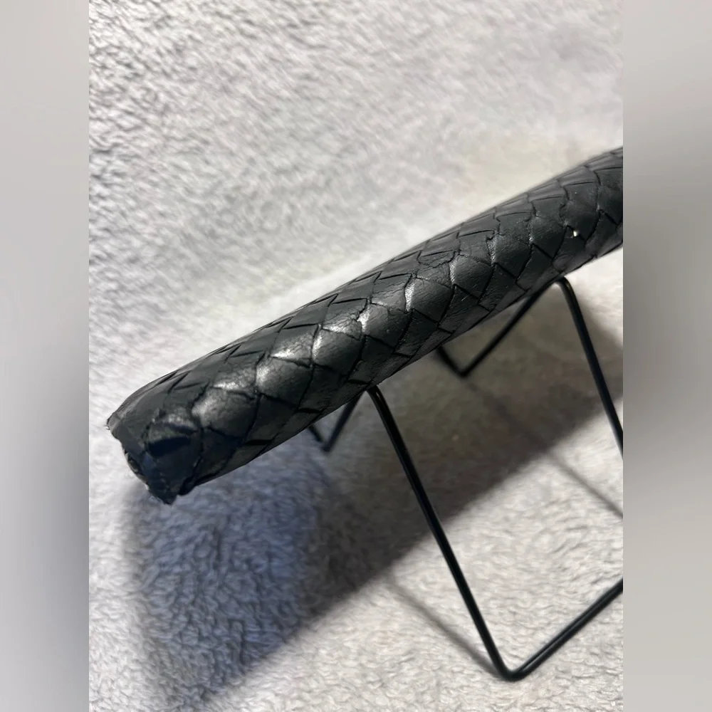 Bottega Veneta Y2K Black Leather Long Wallet - Picture 5 of 14